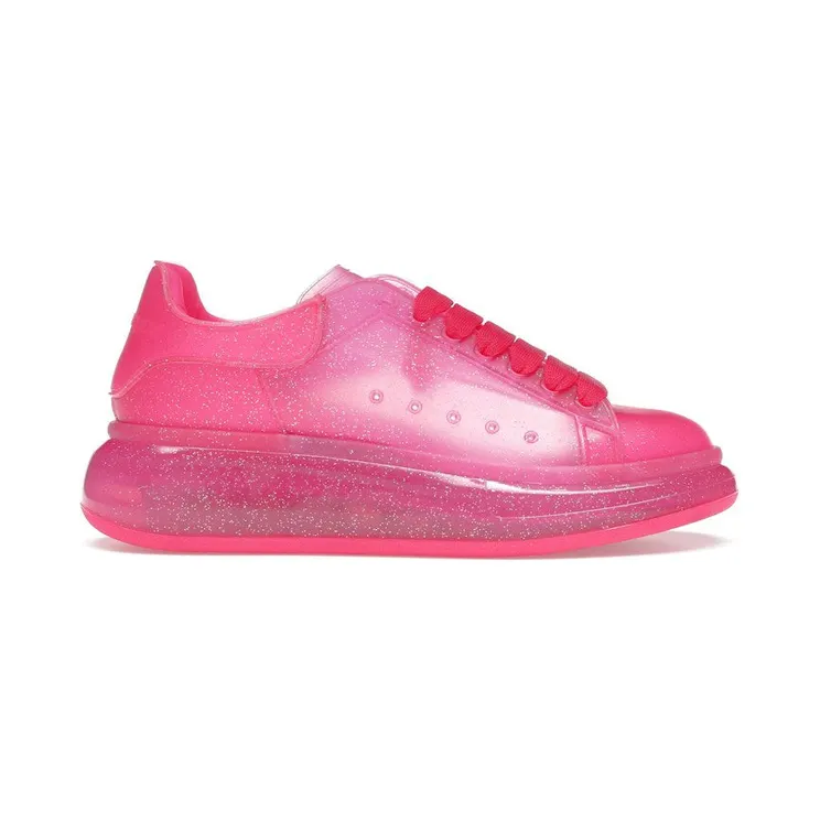 Alexander McQueen Oversized Bright Pink Glitter (718267-W4V21-5433)