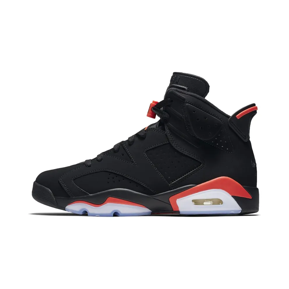 Air Jordan Nike AJ VI 6 OG ‘Infrared’ Black (NIKE AIR) (2019) (384664-060)