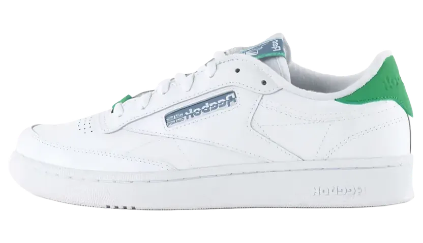Reebok Club C 85 “White Sport Green Blue Slate” (IE3382)