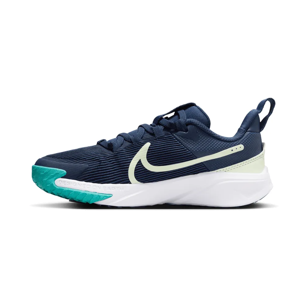 Nike Star Runner 4 Midnight Navy Dusty Cactus White Volt Tint (DX7614-409)