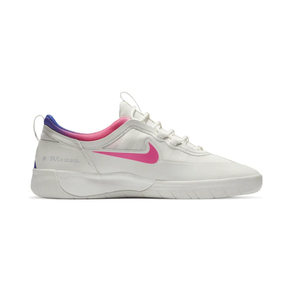 Nike SB Nyjah Free 2 Summit White Pink Blast Racer Blue Summit White/Pink Blast-Pink Blast-Racer Blue (CU9220-100)