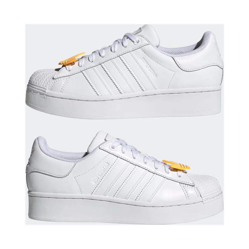adidas Superstar Bold Cloud White / Cloud White / Matte Gold (H04027)