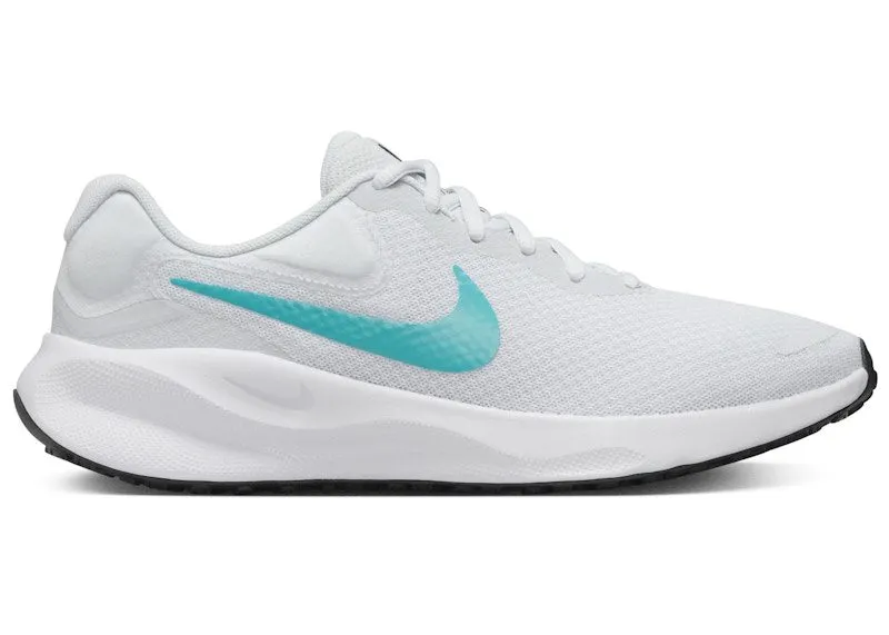 Nike Revolution 7 Pure Platinum White Black Dusty Cactus (FB2208-008)