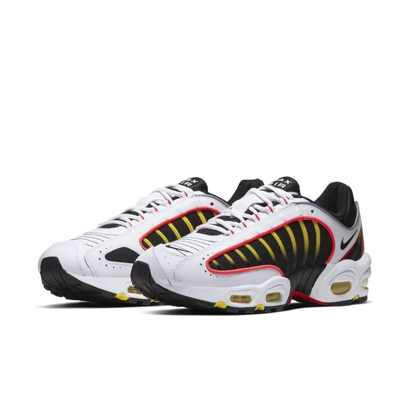 Nike Air Max Tailwind 4 White Black Crimson Yellow White/Black-Bright Crimson-Chrome Yellow (AQ2567-109)