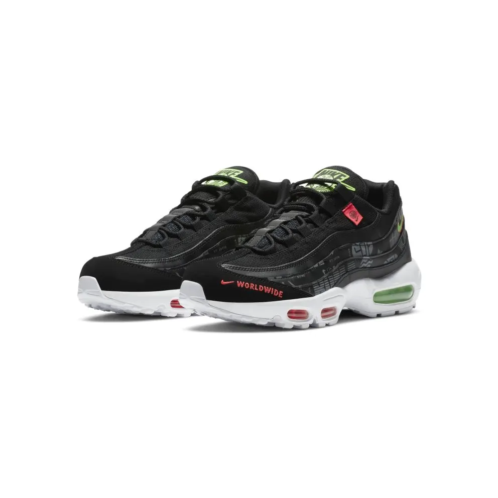 Nike Air Max 95 Worldwide Pack Black Black/Green-Red-White (CQ9743-001)