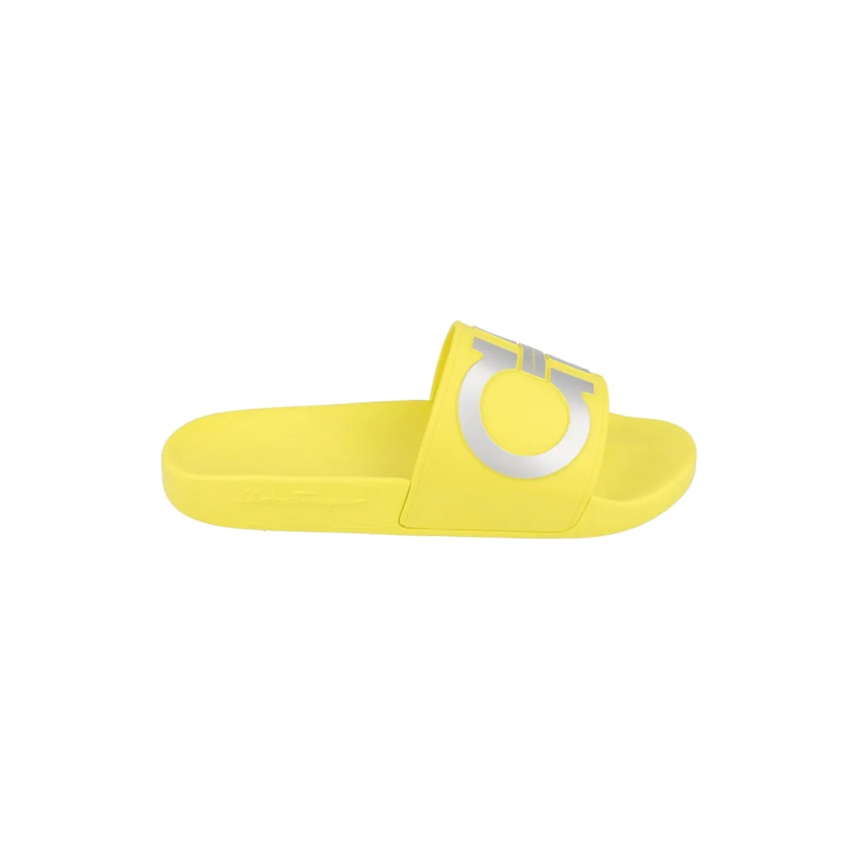 Ferragamo Groovy Dual Gancini Slides Yellow (02A732-752061-M)