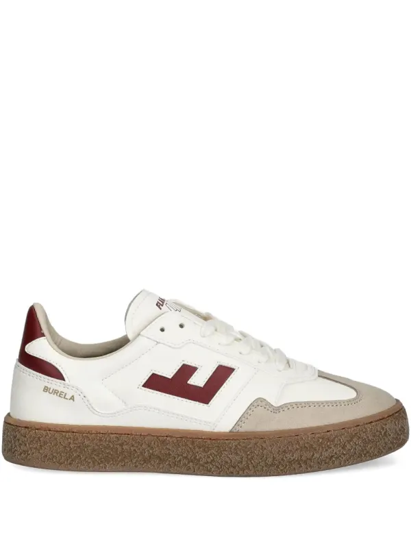 Flamingos Burela leren with logodetail – Beige (BBBERCRE)