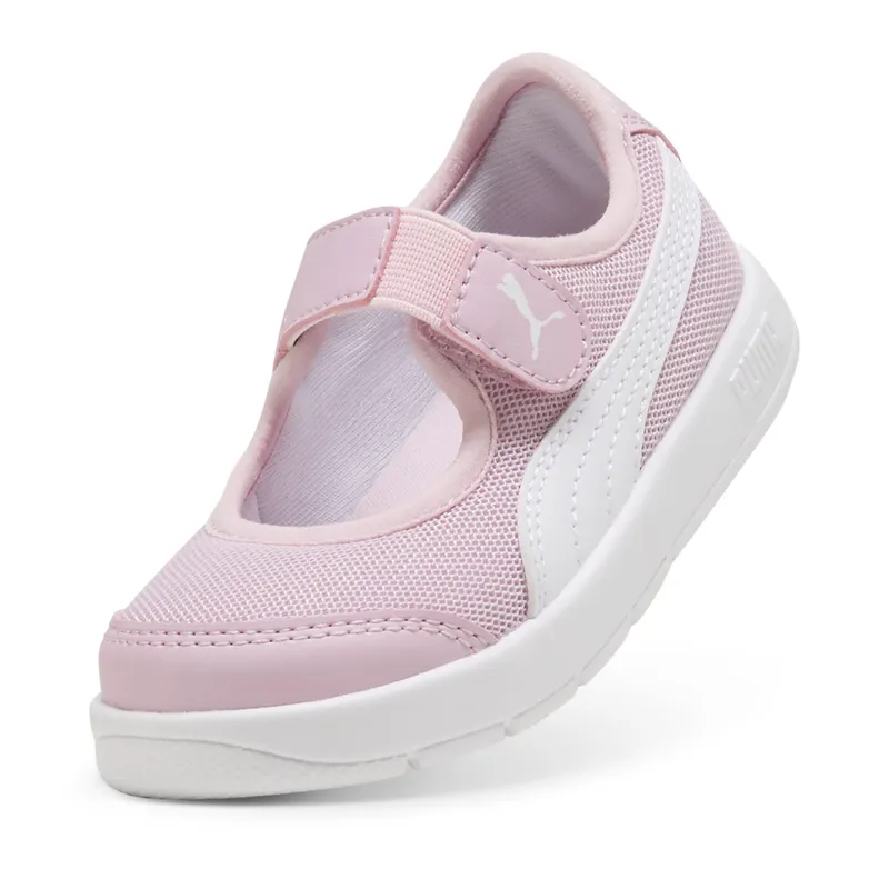 Puma Courtflex v3 Lina V “Rose Mauve / Puma White” (400579_02)