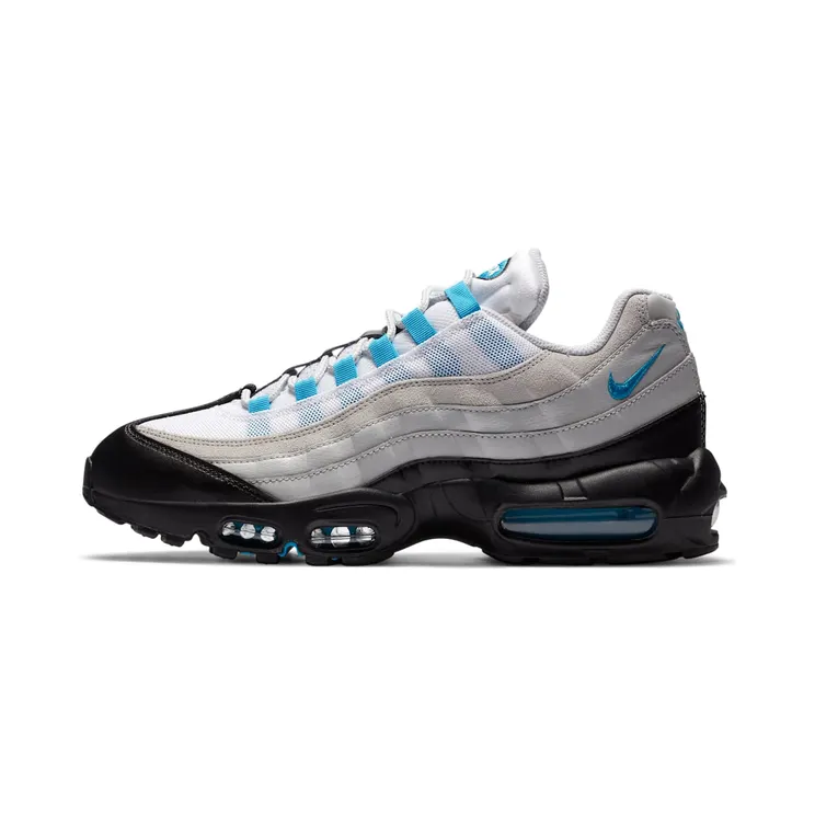 Nike Air Max 95 ‘Laser Blue’ Black/Neutral Grey/Dark Grey/White/Laser Blue (CZ8684-001)
