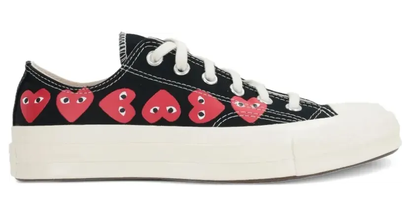 Comme Des Garçons x Converse Chuck Taylor 70 “Black” (8BN327AYD2)