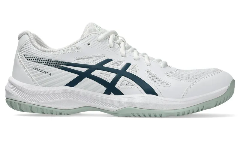 ASICS Upcourt 6 White Tranquil Teal (1071A104-104)