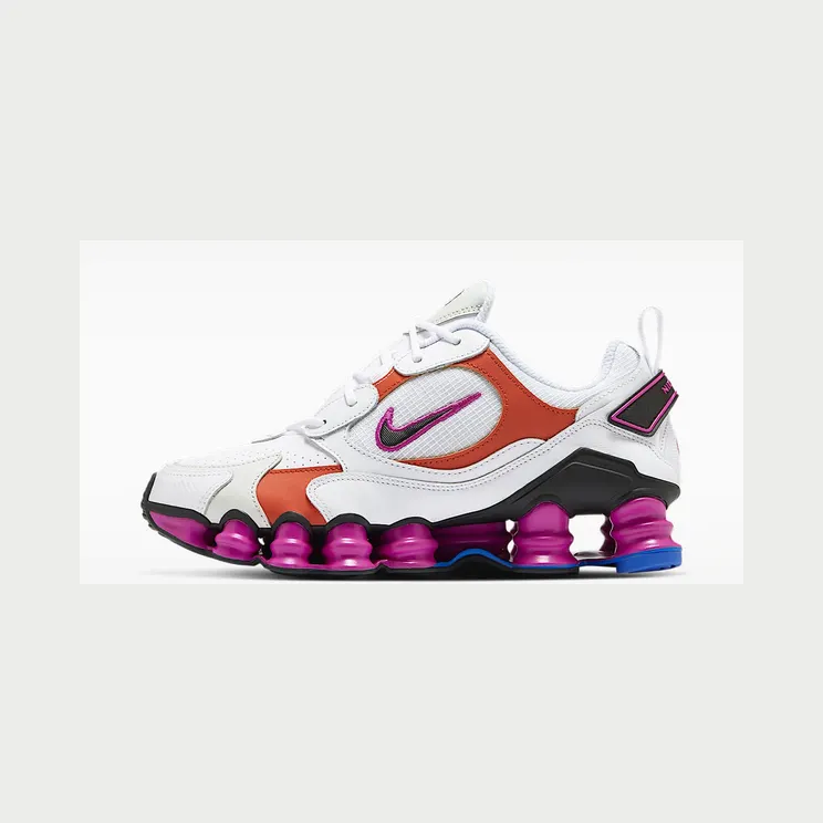 Nike Shox TL Nova – Wit “White / Hyper Violet / Racer Blue / Black” (AT8046-100)