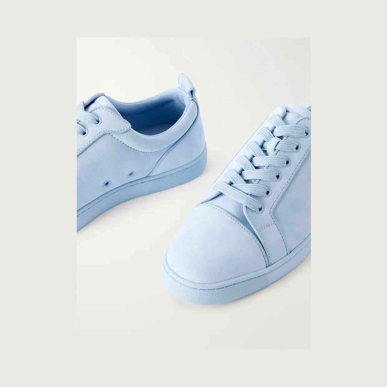 Christian Louboutin Louis Junior Suede Sneakers Light blue (3260286) (5)
