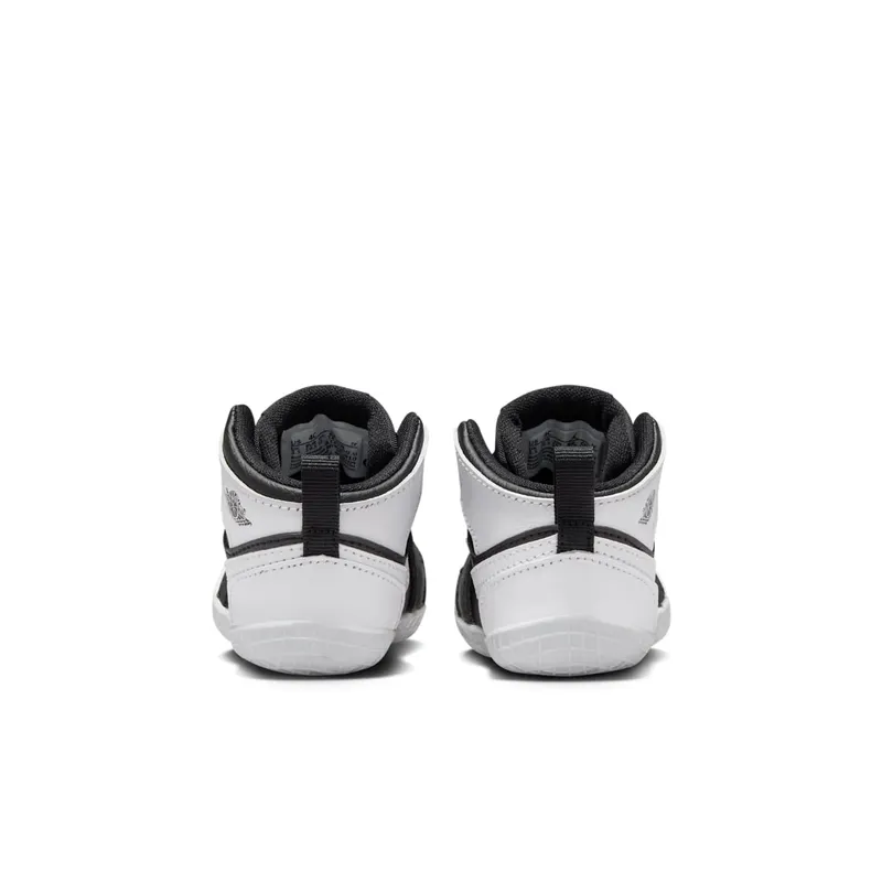 Jordan 1 Crib Bootie Black White (AT3745-010)
