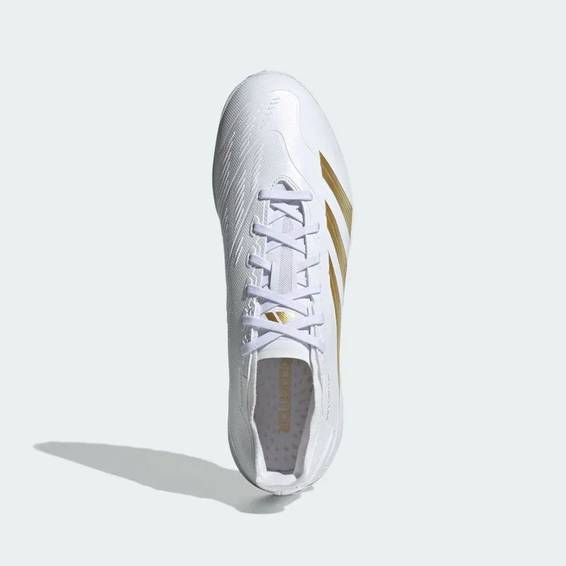 adidas Predator League Turf Cloud White Gold Metallic Sandy Beige Met (IF6378)