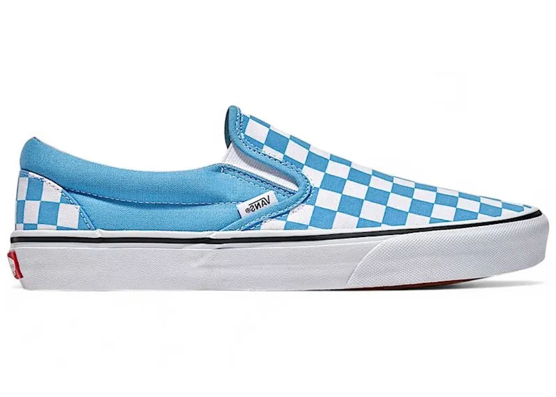 Vans Classic Slip-On Checkerboard Heritage Blue White (VN000D6BE2W)