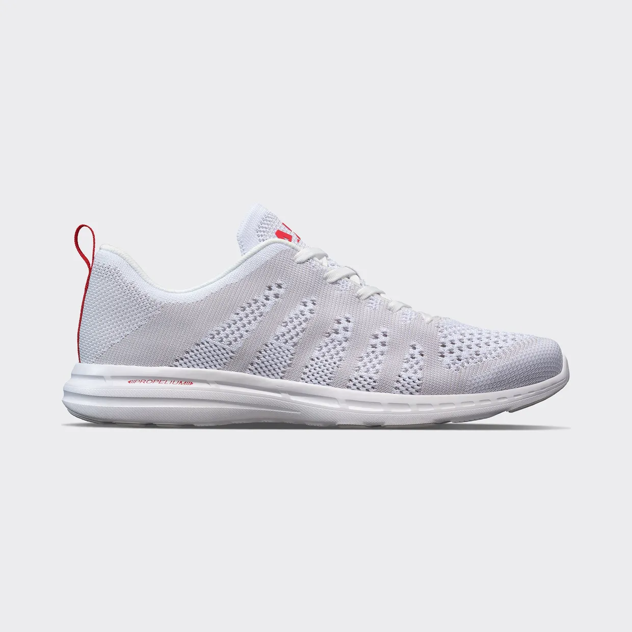 APL TechLoom Pro “White/Harbor Grey/Red” (Heren)