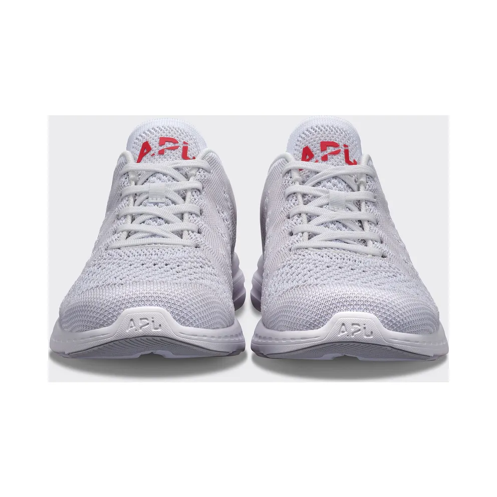 APL TechLoom Pro “White/Harbor Grey/Red” (Men)