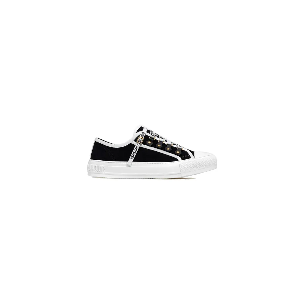 Dior Walk’N’Dior Low Top Black Canvas (W)