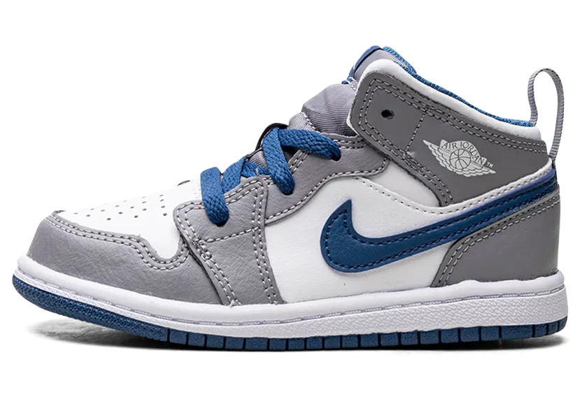 Jordan 1 Mid TD “True Blue Cement” (DQ8425-014)