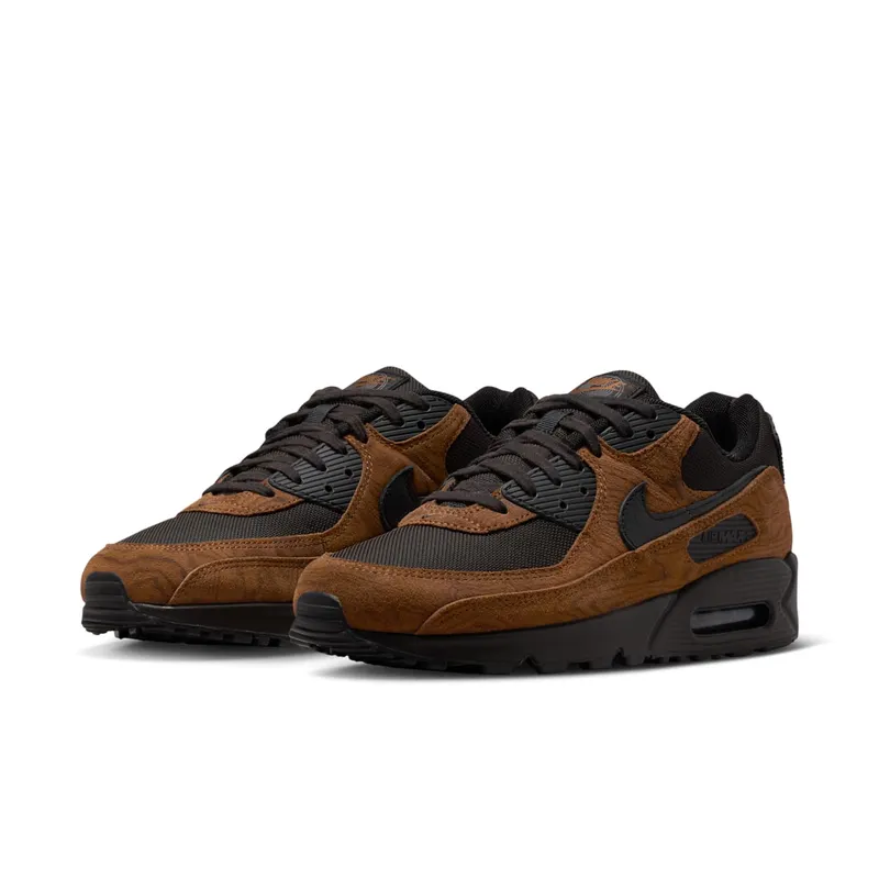 Nike Air Max 90 Premium “Light British Tan Velvet Brown” (IQ0283-281)