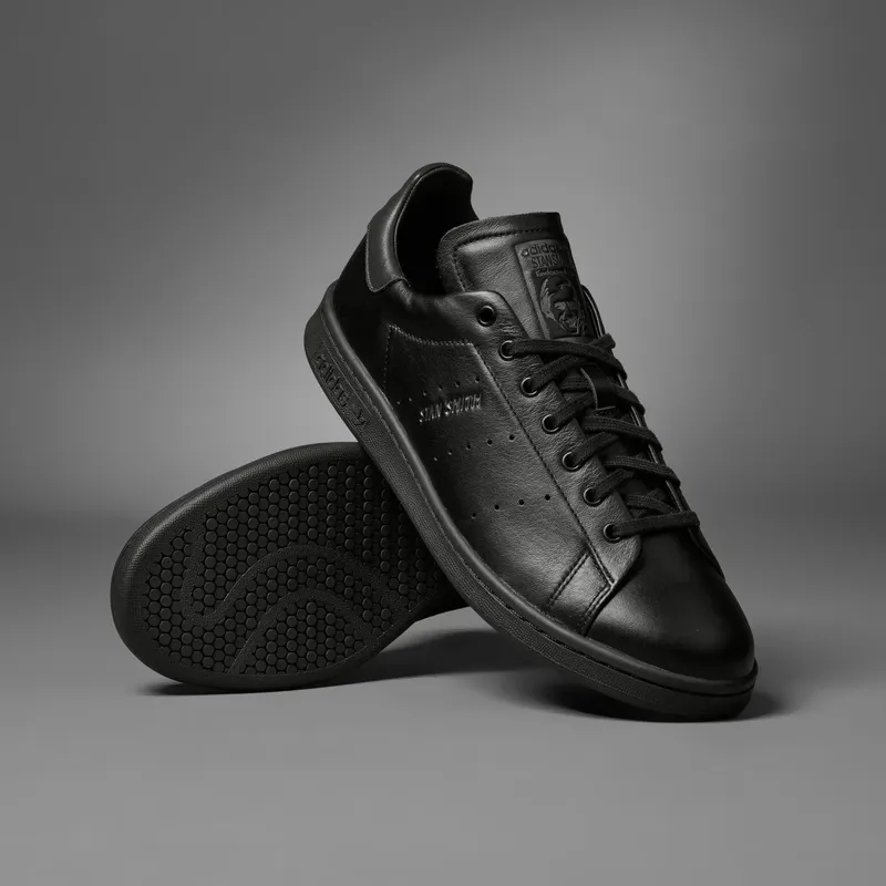 Adidas Stan Smith Lux Core Black / Core Black / Carbon (HQ6787)