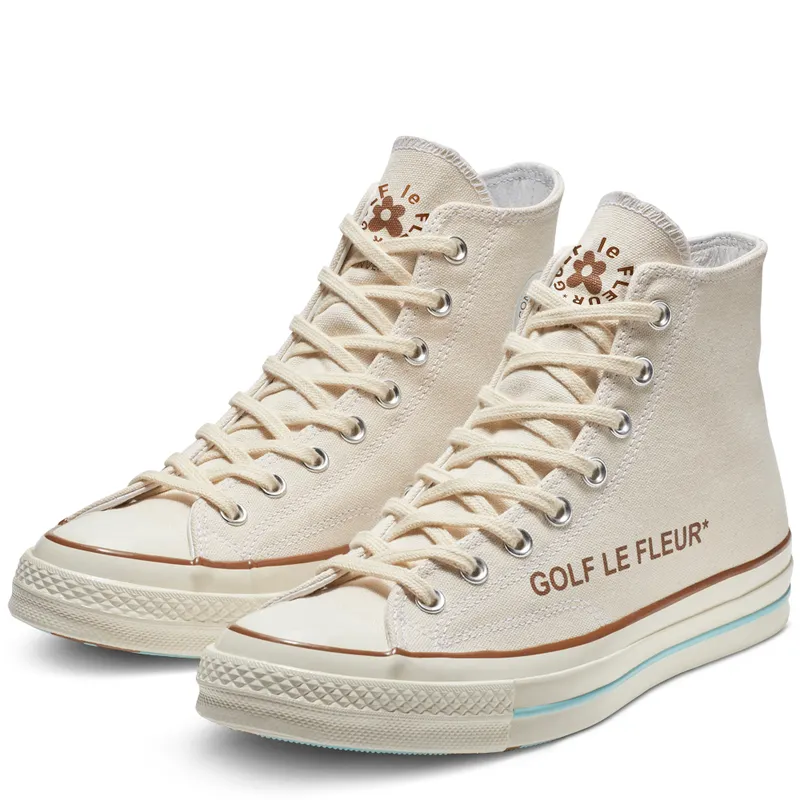 Converse Chuck Taylor All-Star 70s Hi Golf Le Fleur Parchment Parchment/Egret-Black (163170C)