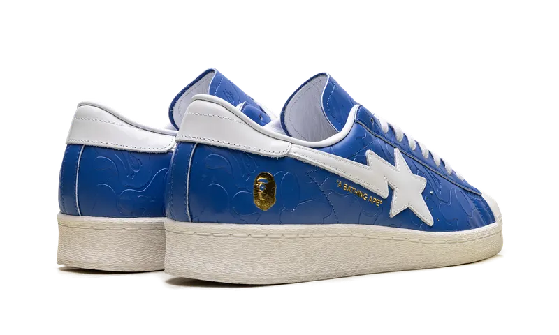 Adidas Superstar Vintage “Bape Blue White” (JR2702)
