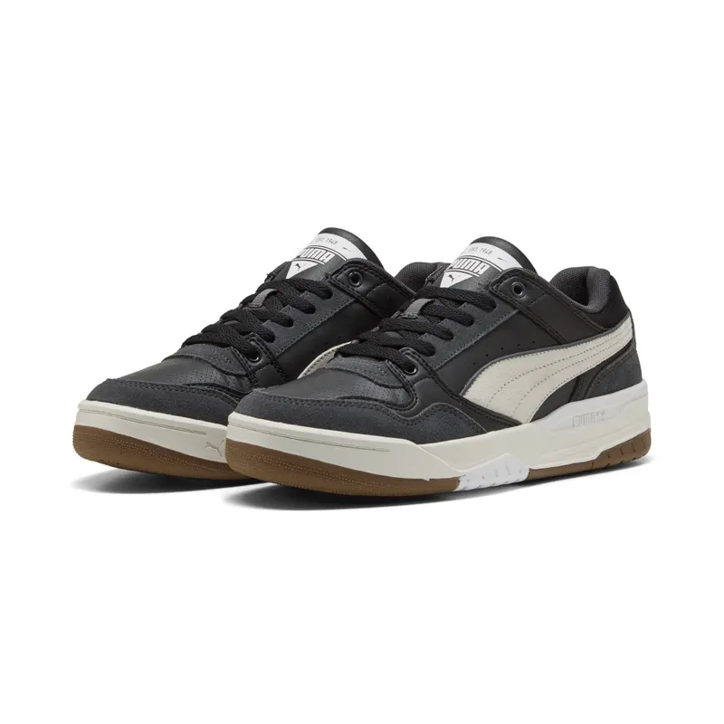 Puma Rebound Retro “Puma Black / Puma White / Dusky Gray / Warm White” (400214_06)