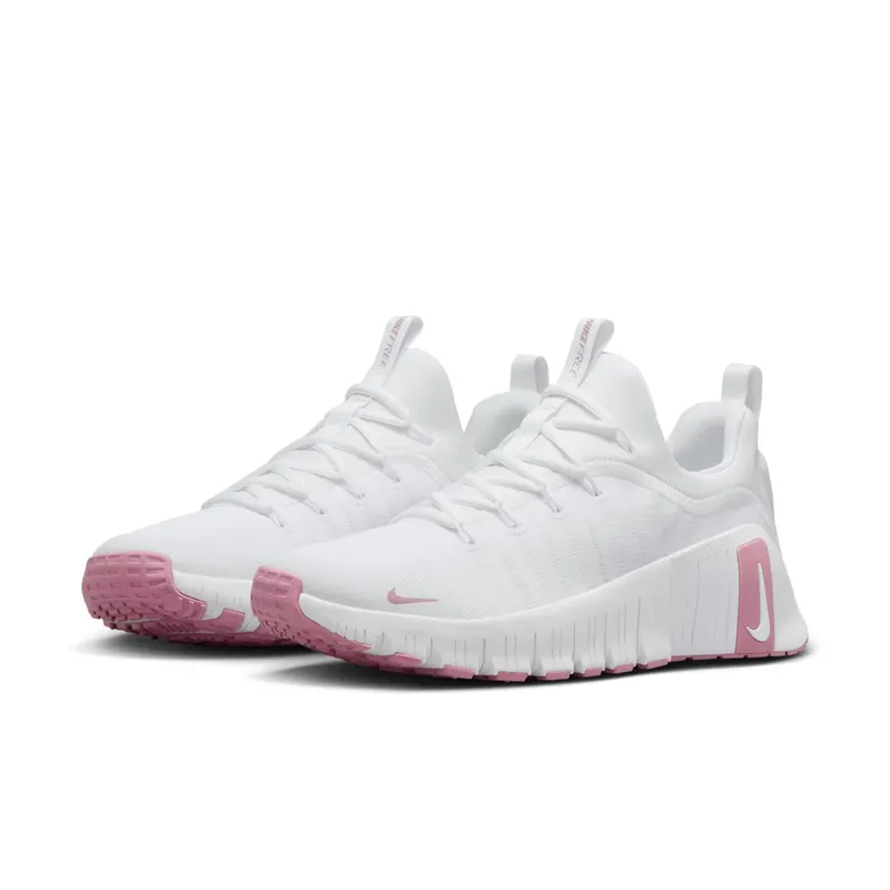 Nike Free Metcon 6 “White Elemental Pink” (FJ7126-106)