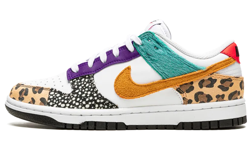 Nike Dunk Low Safari Mix (W) (DN3866-100)
