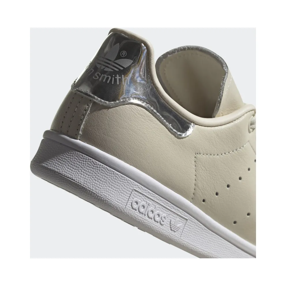 Adidas Stan Smith Off White / Off White / Silver Metallic (FY6773)