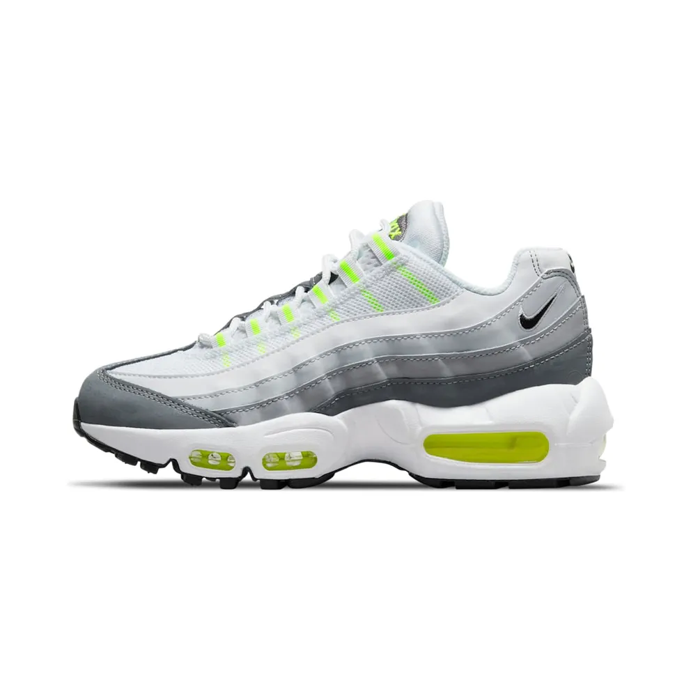 Nike Air Max 95 Recraft White Grey Volt (GS) (DJ3341-100)