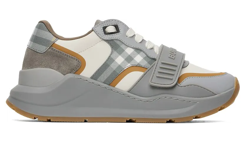 Burberry Gray Check Grey/Camel Check (8060175)