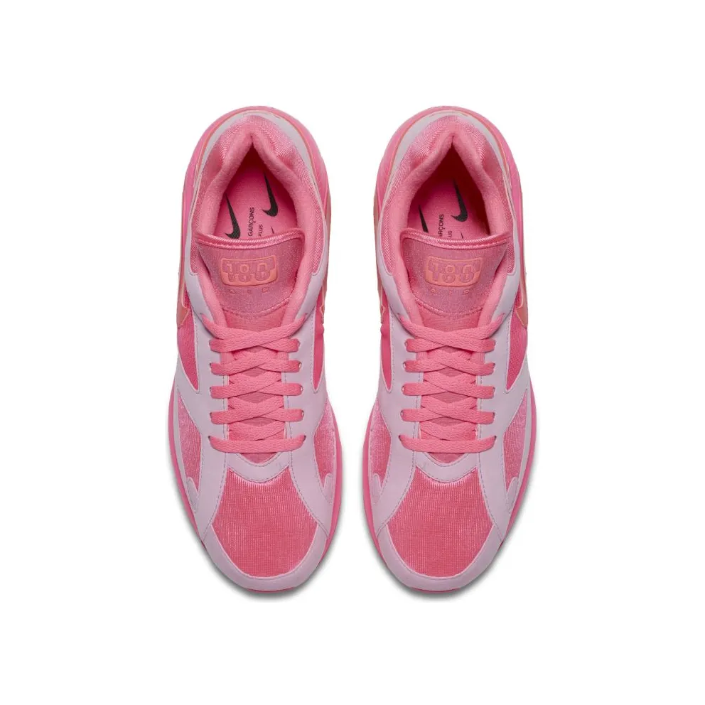 Nike Air Max 180 Comme des Garcons Pink Laser Pink/Solar Red-Pink Rise (AO4641-602)