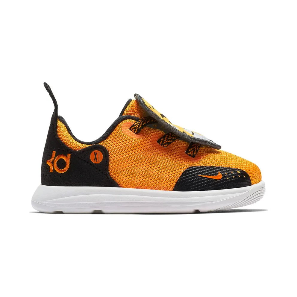 Nike KD 11 Little Big Cats (TD) Orange Peel/Black-Wheat Gold-Orange Peel-Summit White (AT5707-800)