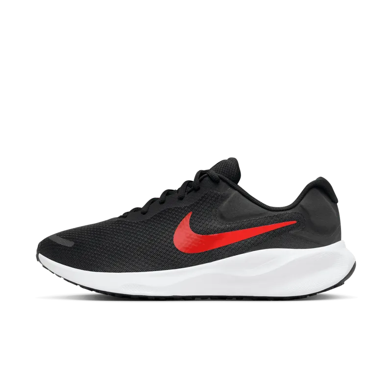 Nike Revolution 7 Black White University Red (FB2207-003)
