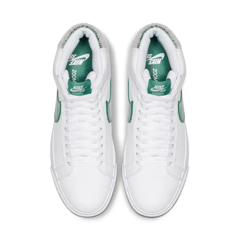 Nike SB Zoom Blazer Mid White Bicoastal White/Bicoastal-Bicoastal (CJ6983-100)