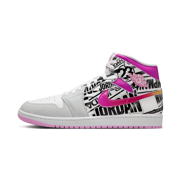 Air Jordan 1 Mid SE “Off White University Red” (IX3522-101)