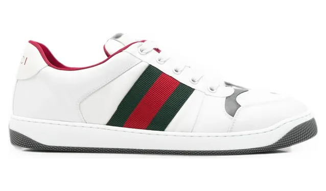 Gucci Web-stripe Interlocking G “White” (A00147 FAGAU 9059)