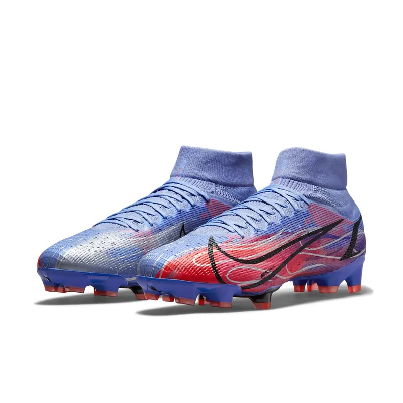 Nike Mercurial Superfly 8 FG Kylian Mbappe Flames (Purple Sole) (DJ3977-506)