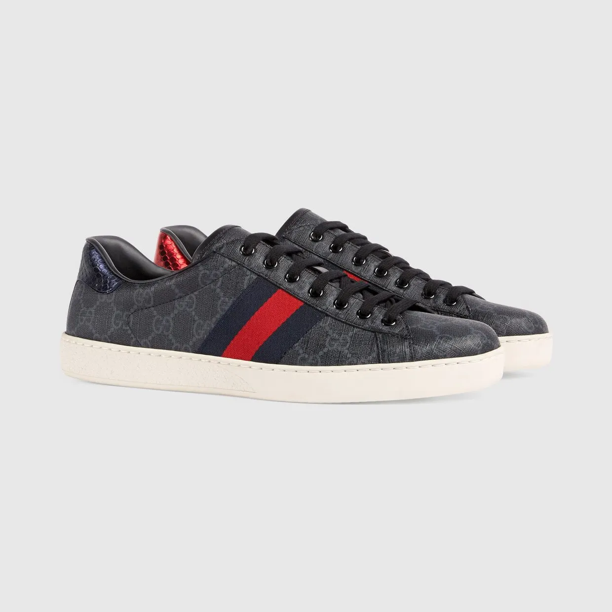 Gucci Ace GG Supreme Black (42944596G501130) (2)