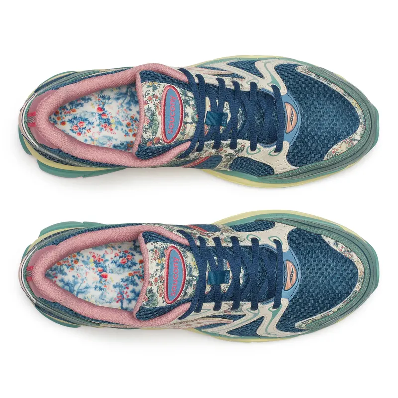 SAUCONY ProGrid Triumph 4 Kissaten “Blue / Beige” (S71015-2)