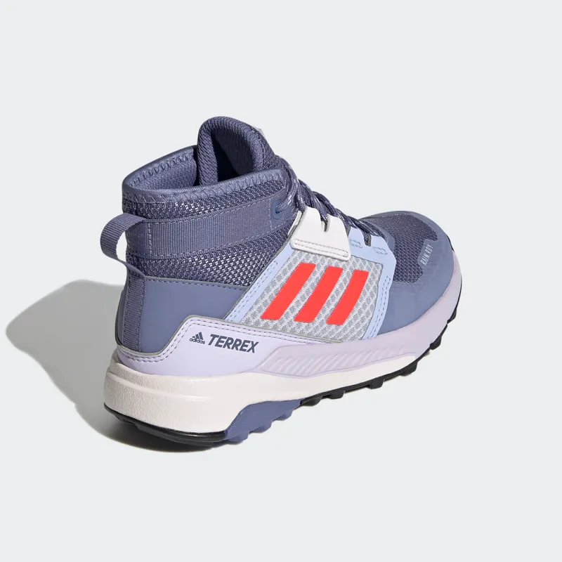adidas Terrex Trailmaker Mid RAIN.RDY Hiking Orbit Violet / Solar Red / Purple Tint (FZ2590)