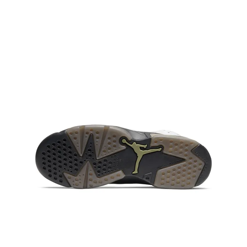 Jordan 6 Retro Alligator (GS) Neutral Grey/Black-White (384665-110)