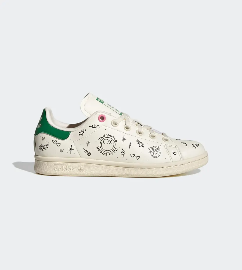 adidas Stan Smith x André Saraiva Cream White / Cream White / Core Black (GY1786)