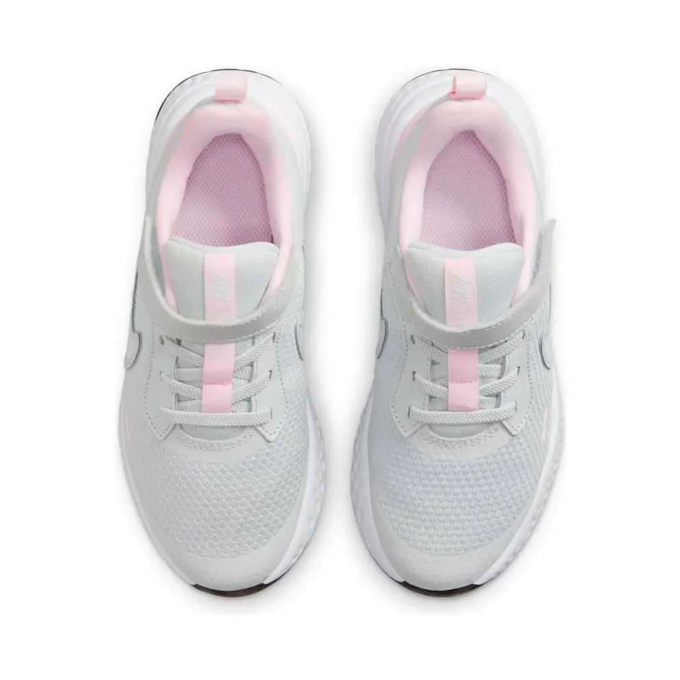 Nike Revolution 5 Grey “Photon Dust / Pink Foam / White” (BQ5672-021)