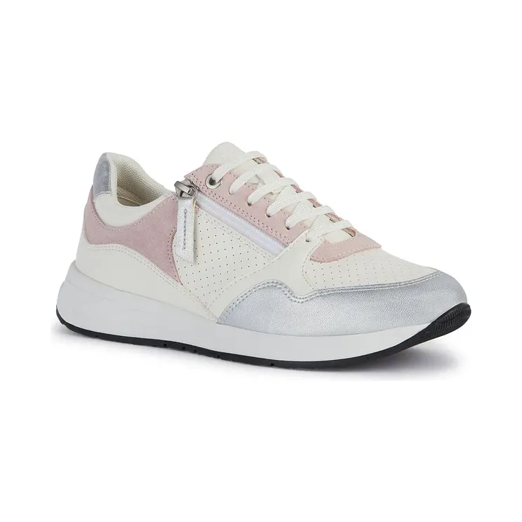 Geox Bulmya “White / Light Pink” (D36NQB0BC22C1Z8W)