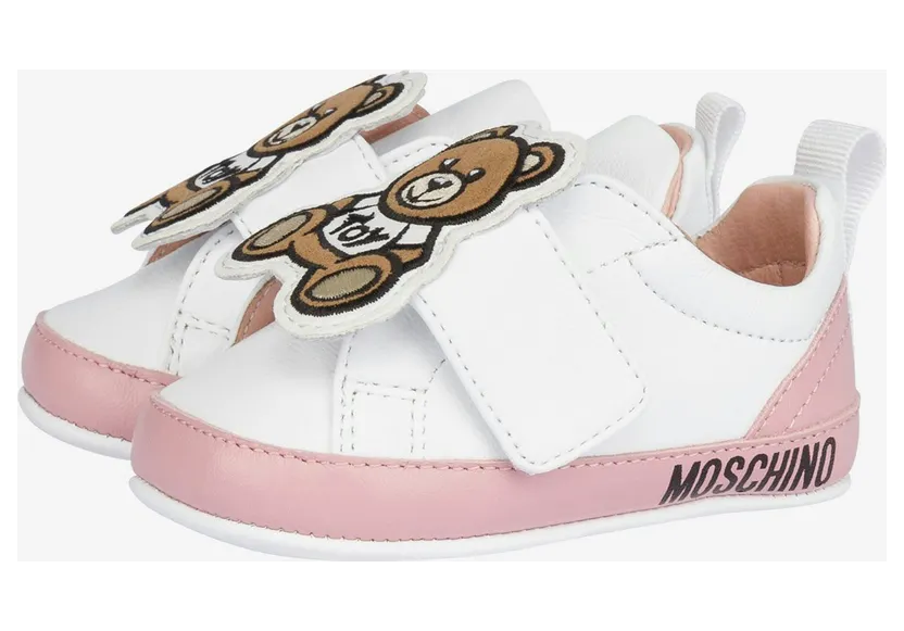 Moschino Sneakers Aus Nappaleder Teddy Patch (MNT75820MK063)