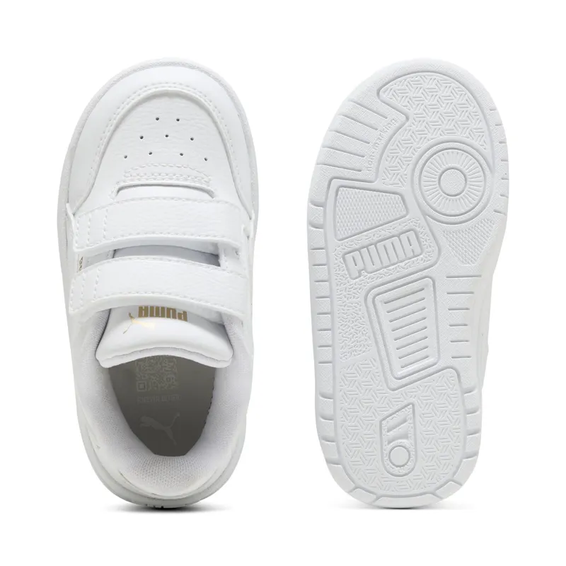 Puma Shuffle Downtown “Puma White / Puma White / Puma Gold” (403741_01)